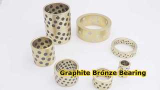 Incidence en bronze de graphite