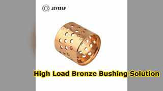WB802 Bronze Bushing High Load Sliding Bearing Solution