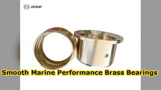 Marine messing rubberen lagers voor soepele watersmering