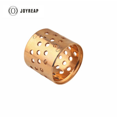 Wrapped Bronze Sliding Bearing with Lubrication Holes WB802 Bronze Bushing CuSn8P0.3 CuSn6P