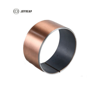 DU Bushing Metal Plain Bearing Flanged / Sleeve PTFE Coated Composite