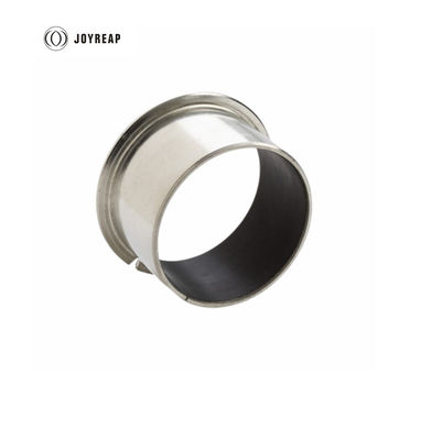 DU Bushing Metal Plain Bearing Flanged / Sleeve PTFE Coated Composite