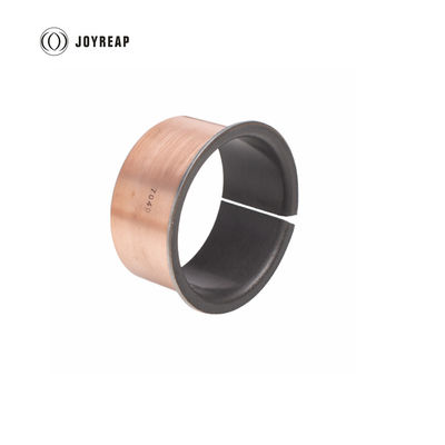 DU Bushing Metal Plain Bearing Flanged / Sleeve PTFE Coated Composite
