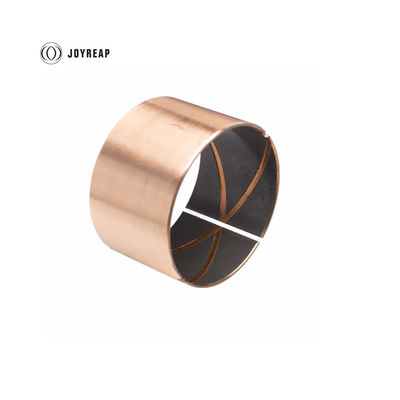 Maintenance Free Metal Plain Bearing Bronze Back PTFE Composite Bushing DU