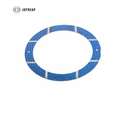 Blue POM Composite Metal Plain Bearings Bushing Self Lubricating