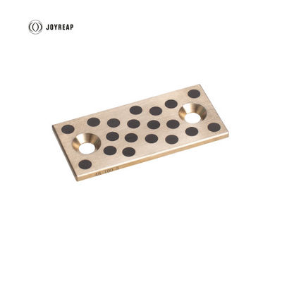 5mm Graphite Plugged Bronze Wear Plate Oilless Wear Plate Self Lubrication