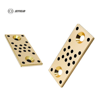 5mm Graphite Plugged Bronze Wear Plate Oilless Wear Plate Self Lubrication