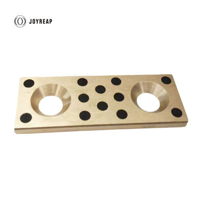 5mm Graphite Plugged Bronze Wear Plate Oilless Wear Plate Self Lubrication
