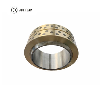 Aluminum Bronze Spherical Plain Bearings Graphite Plugged Oilless Bronze Bearing