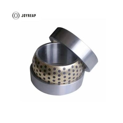 GCr15 Bronze Spherical Plain Bearings CuSn12 Oilless Bronze Bushing