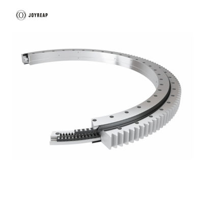 GCr15 Single Row Ball Slewing Bearing Four Point Contact For Excavator
