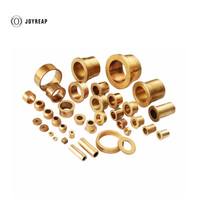 Cylindrical Bearing Spare Parts Oil Impregnated Sintered Bronze Bearing
