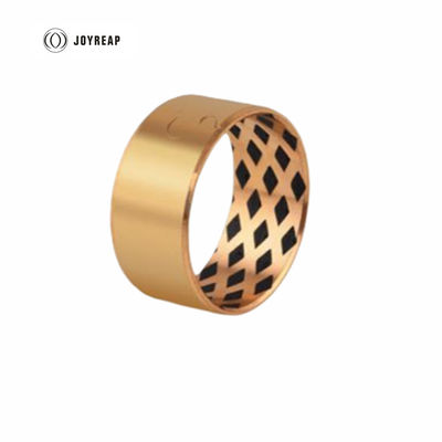 Alloy Graphite Bronze Bushing Oil Pockets Bronze Wrapped Plain Bearings