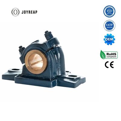 Heavy-Duty Split Pillow Block Bearing Housings with Bronze Bushings