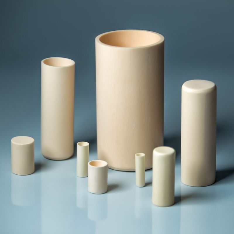 CYC002 Alumina Cylindrical Crucible Bushing Bearing Anti-wear Long service life Bushing